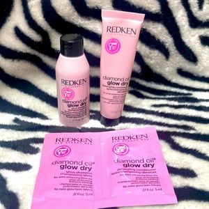 Redken Diamond Oil Glow Dry Travel Shampoo & Conditioner DISCONTINUED